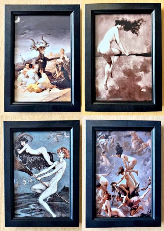 Famous Witch Painting Prints - Choose from Four Images and Two sizes