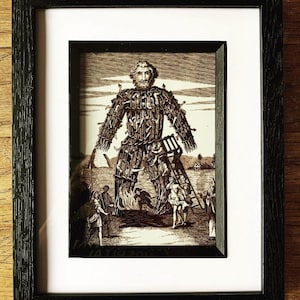 Wicker Man Framed Print