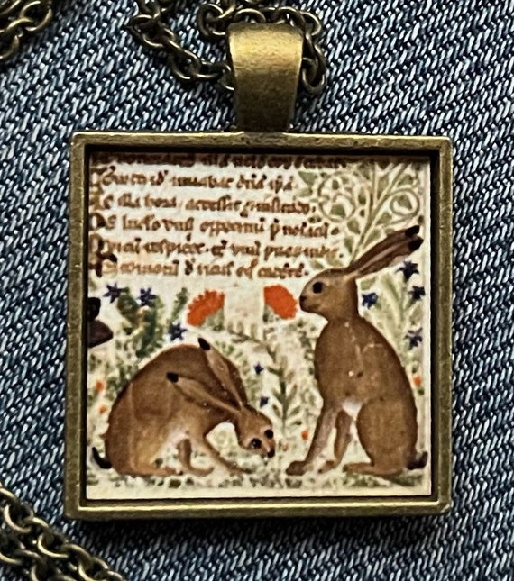 Medieval Hare Pendant