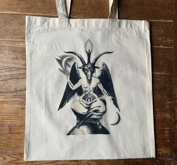 Baphomet Tote Bag - Long Handle