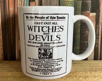Cast out witches and devils mug