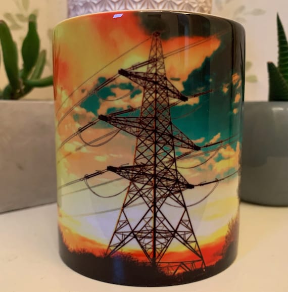 Pylon mug - Dramatic skies