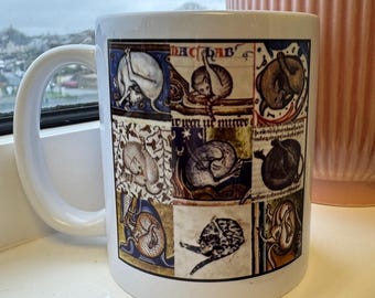 Cats Licking Butts Mug