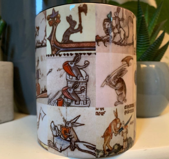 Medieval Battle Bunnies Mug