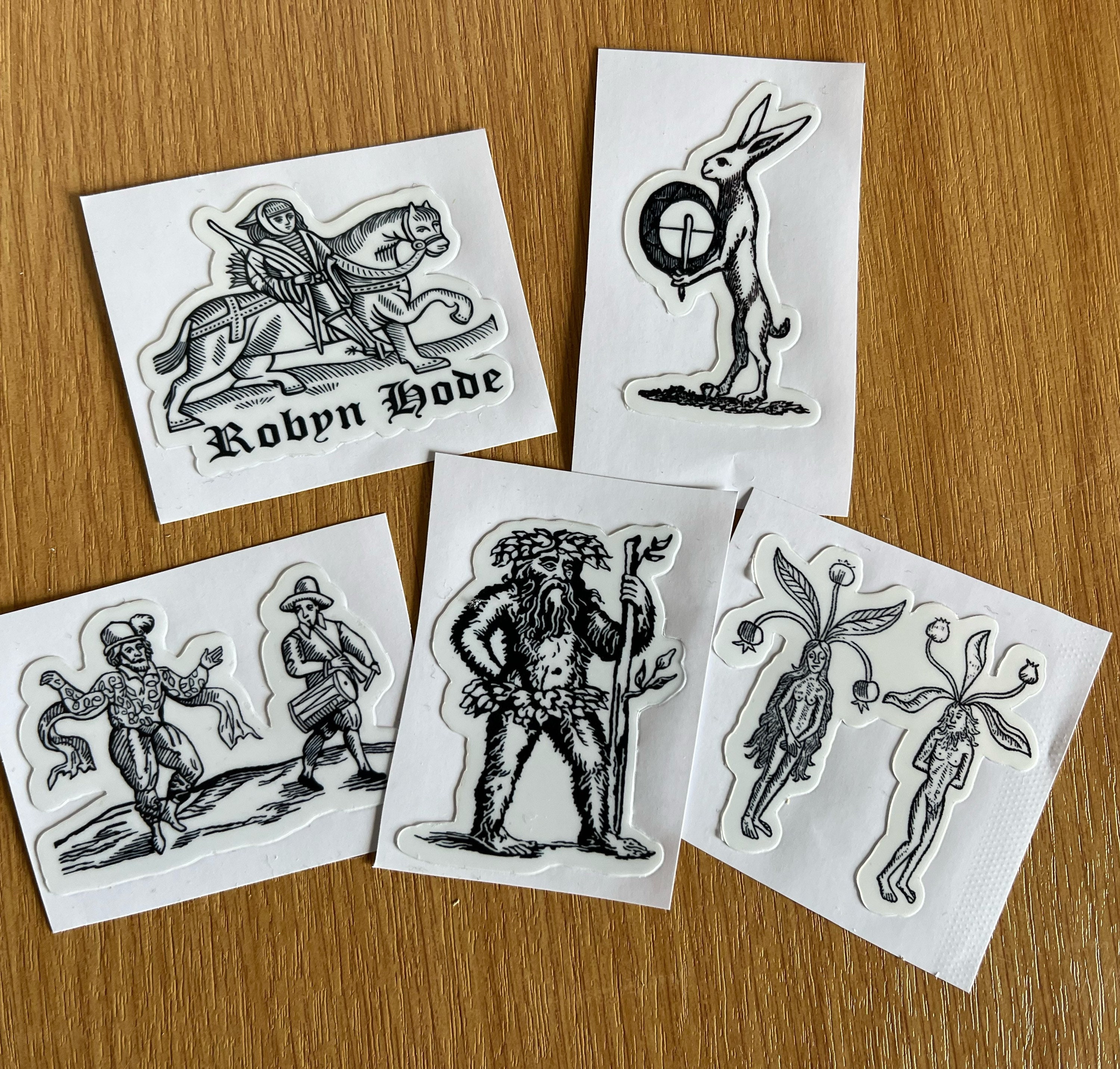 The Devil Tarot Card Rubber Stamp for Stamping Crafting Planners