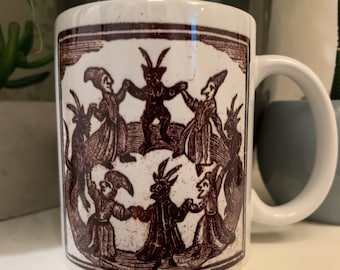 Witches Dancing with Devils mug