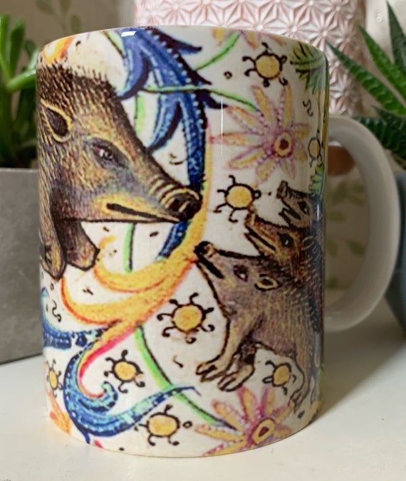 Medieval Wild Boar Mug