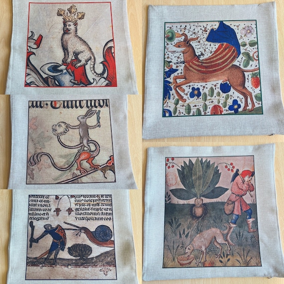 Medieval Cushion Covers - Choose from 5 designs