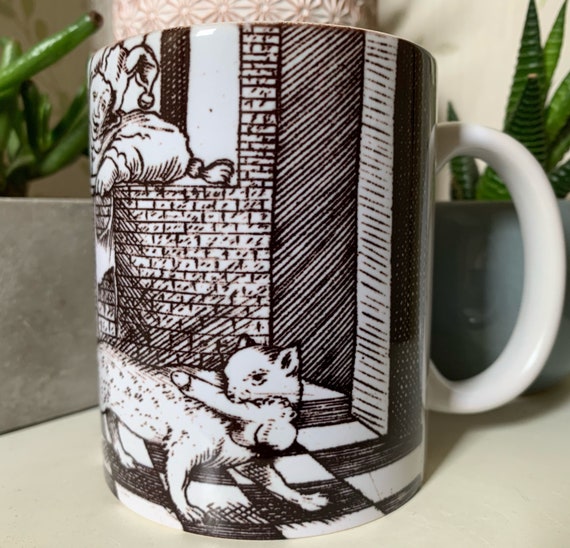 Medieval Penis Stealing Cat Mug