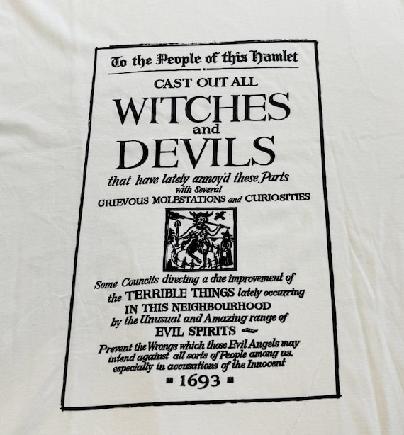 LADIES T Shirt - Cast Out Witches