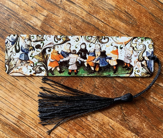 Medieval Ring Dance Bookmark (aluminium) - Choose from 3 sizes