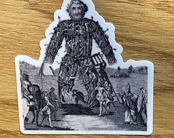 Wicker Man Sticker