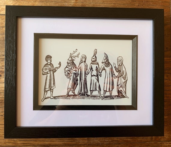 Mummers Framed Print