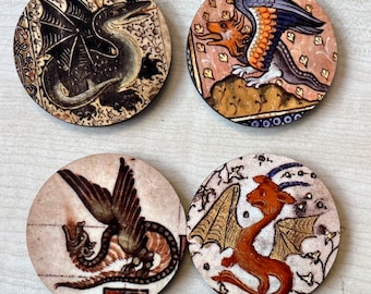 Dragon Fridge Magnets