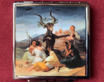 Witches Sabbath by Goya Compact Mirror