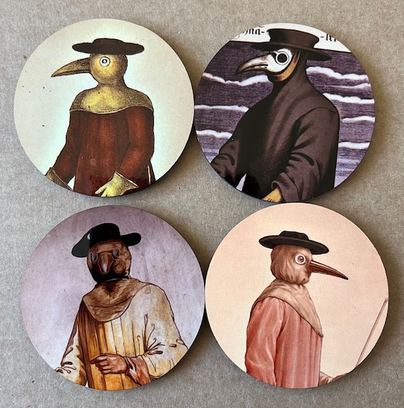 Plague Dr Fridge Magnets