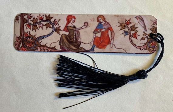 Medieval Romance Bookmark (aluminium) - Choose from 3 sizes