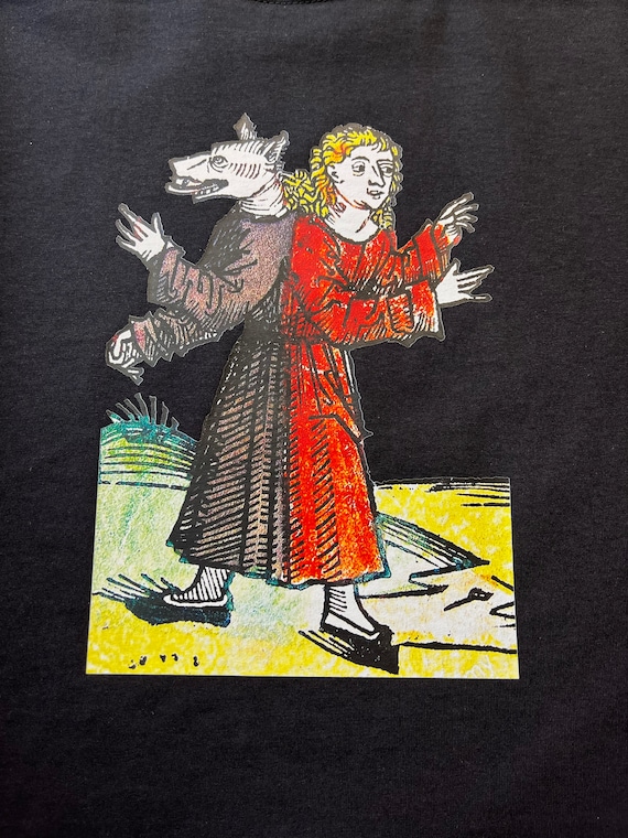 UNISEX T- Shirt werewolf in colour
