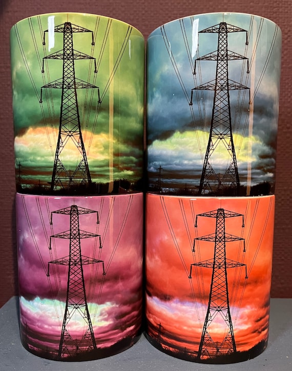 Pylon mug - choose from 4 colours