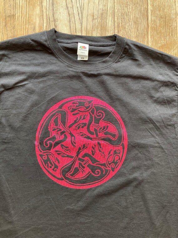 Size Medium- Celtic knotwork amimals