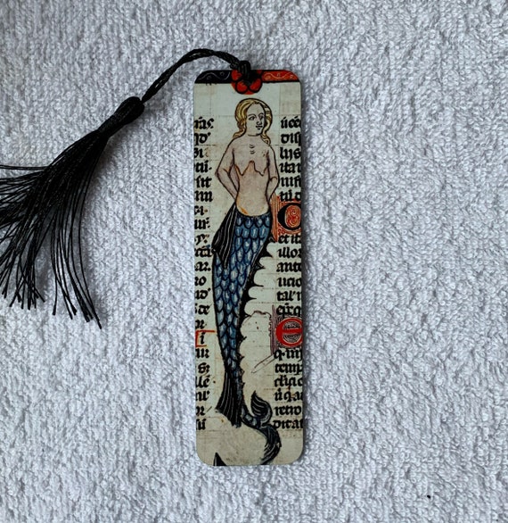 Mermaid Bookmark (aluminium) - Choose from 3 sizes