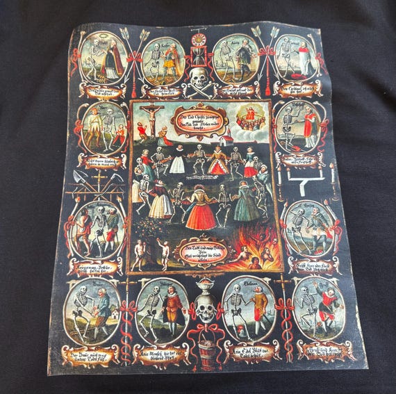 LADIES T Shirt - Dance of Death by Franciszek Lekszycki