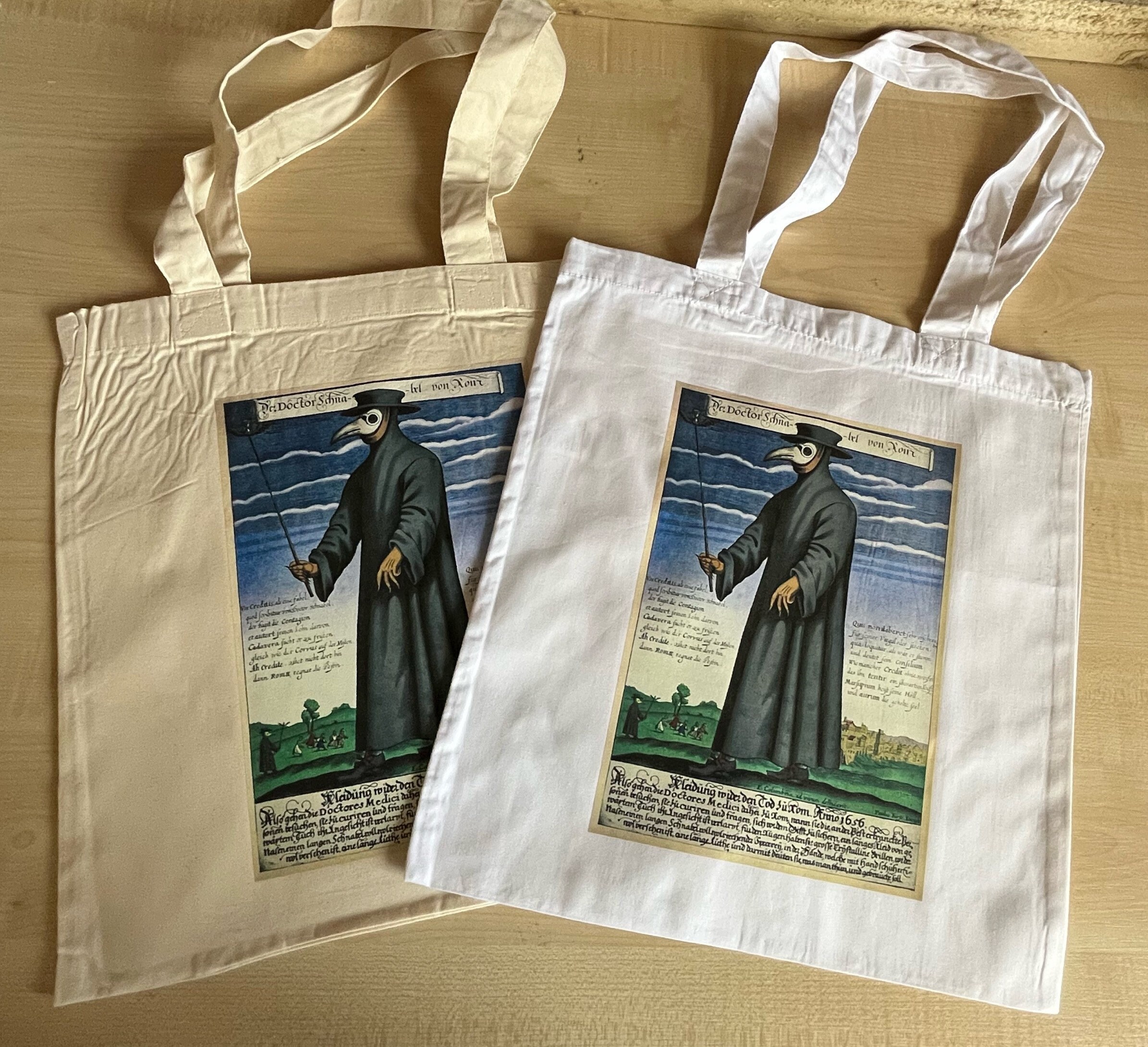 JXGZSO Plague Doctor Cosmetic Bag - Cryptozoology Gift - Mythical...