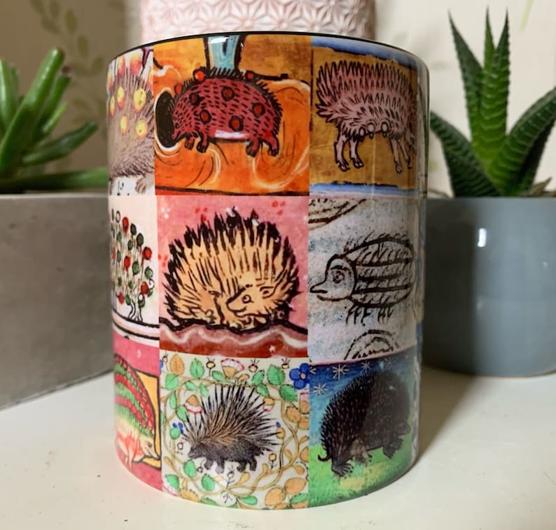 Medieval Hedgehogs Mug bild 1