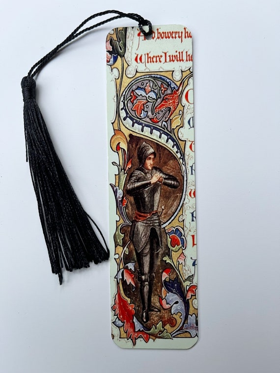 King Arthur Bookmark (aluminium) - Choose from 3 sizes