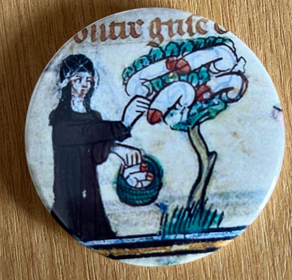 Penis Harvesting Nun Badge - 32mm