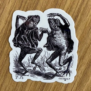 Dancing Toads Sticker