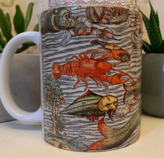 Medieval Sea Monster Mug