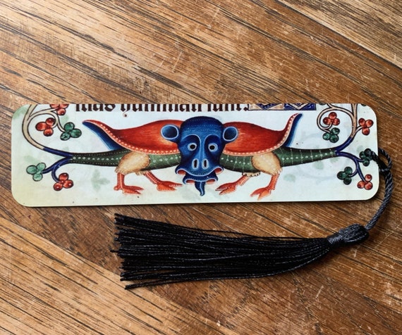 Luttrell Psalter Creature Bookmark (aluminium) - Choose from 3 sizes