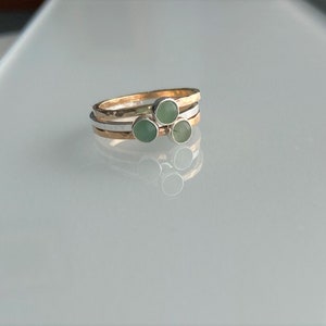 Aventurine Stacking Ring