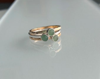 Aventurine Stacking Ring