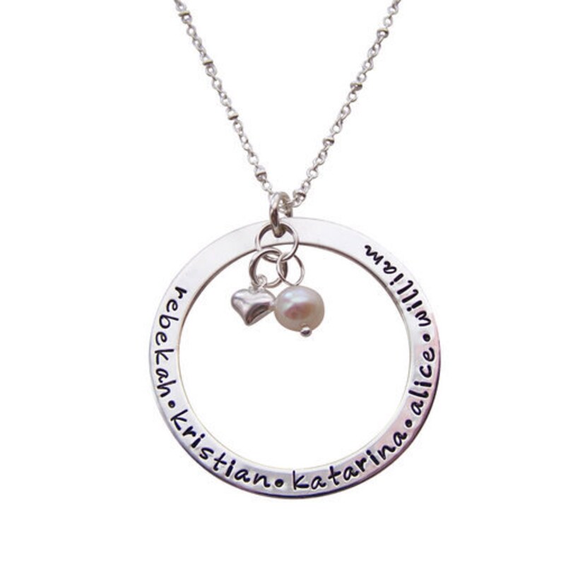 infinity mothers necklace