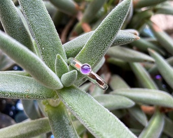 Amethyst Gemstone Ring