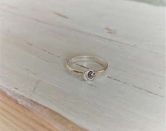 Sterling Silver Mushroom Ring