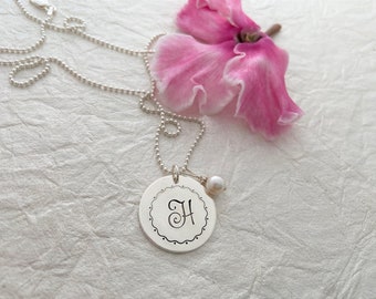 Monogram Initial Necklace