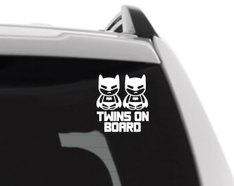 Babies On Board | Siblings | Brothers | Twins | Car Decal | Car Sticker | Vinyl Sticker | Window Sticker