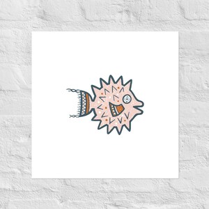 Puffer Fish ART PRINT