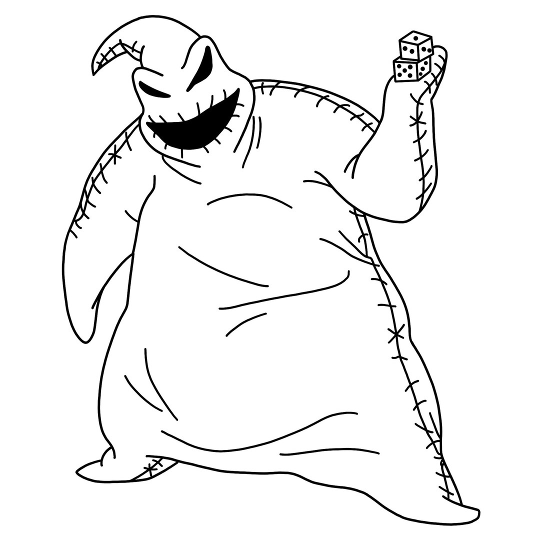 Oogie Boogie With Dice Digital Files The Nightmare Before Christmas Svg oogie-boogie-with-dice-digital-files-the-nightmare-before-christmas-svg