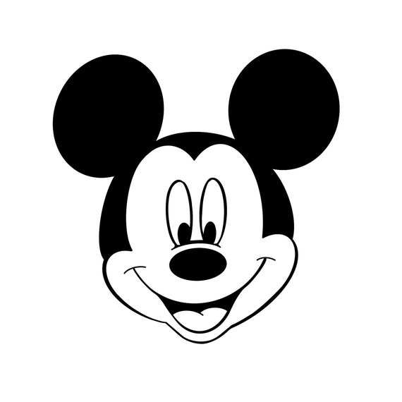 Micky Maus Gesicht SVG - .de