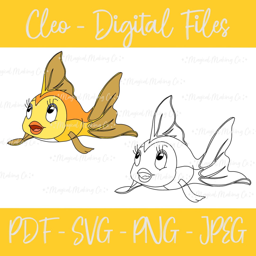 クレオ (ピノキオ) デジタル ファイル - SVG/PNG/PDF/Jpeg