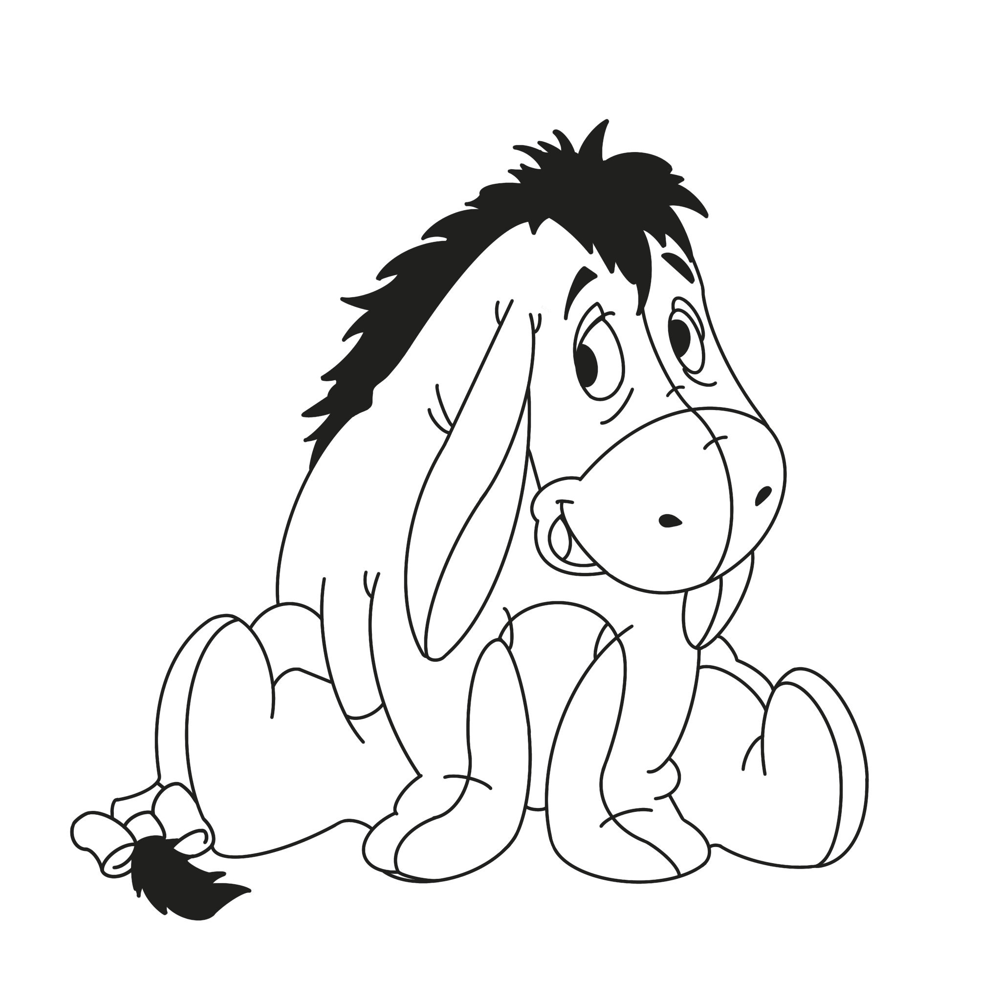 Eeyore Svg/pdf/png/jpeg Digital Files - Etsy