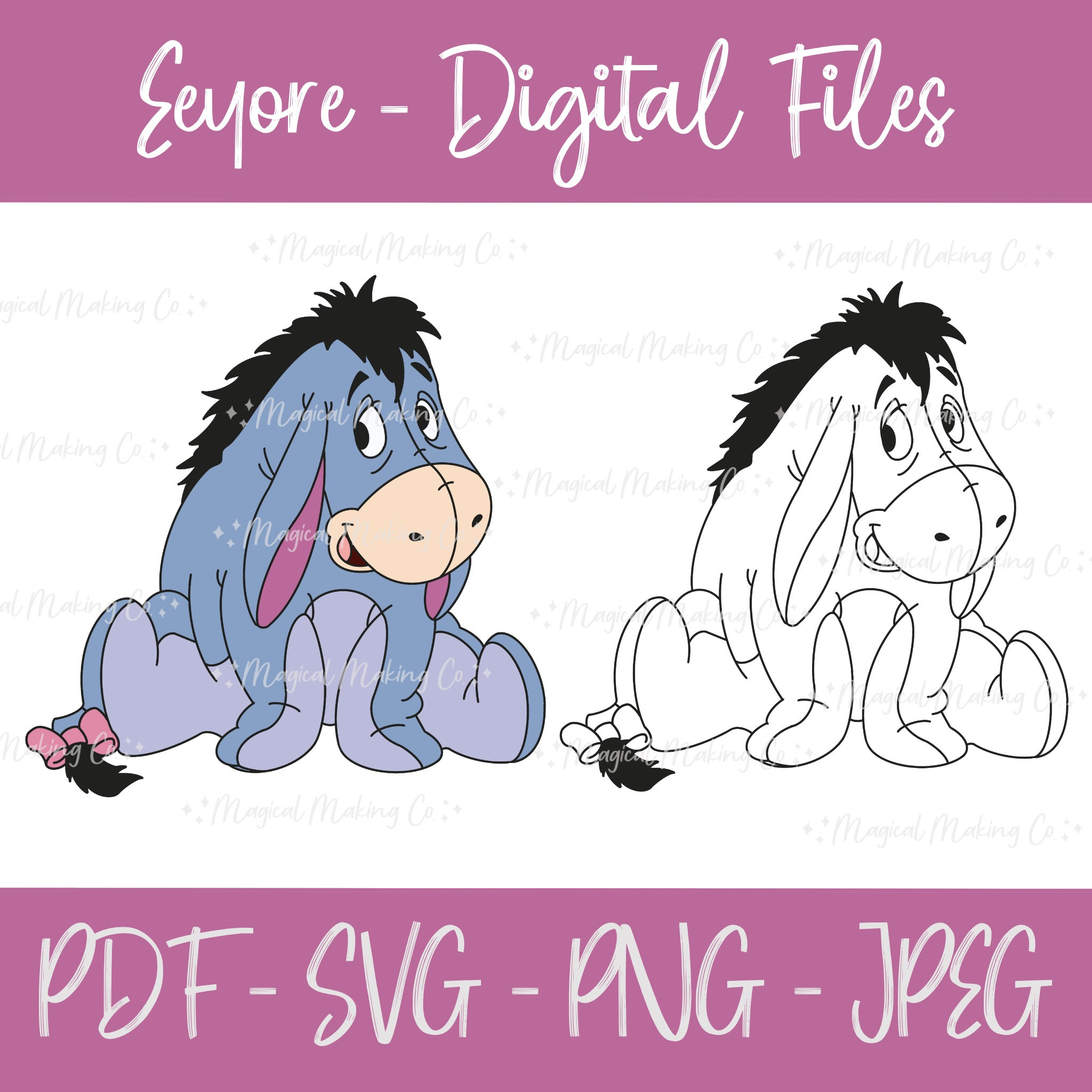 Eeyore Hueforge by LoFi Layers - MakerWorld