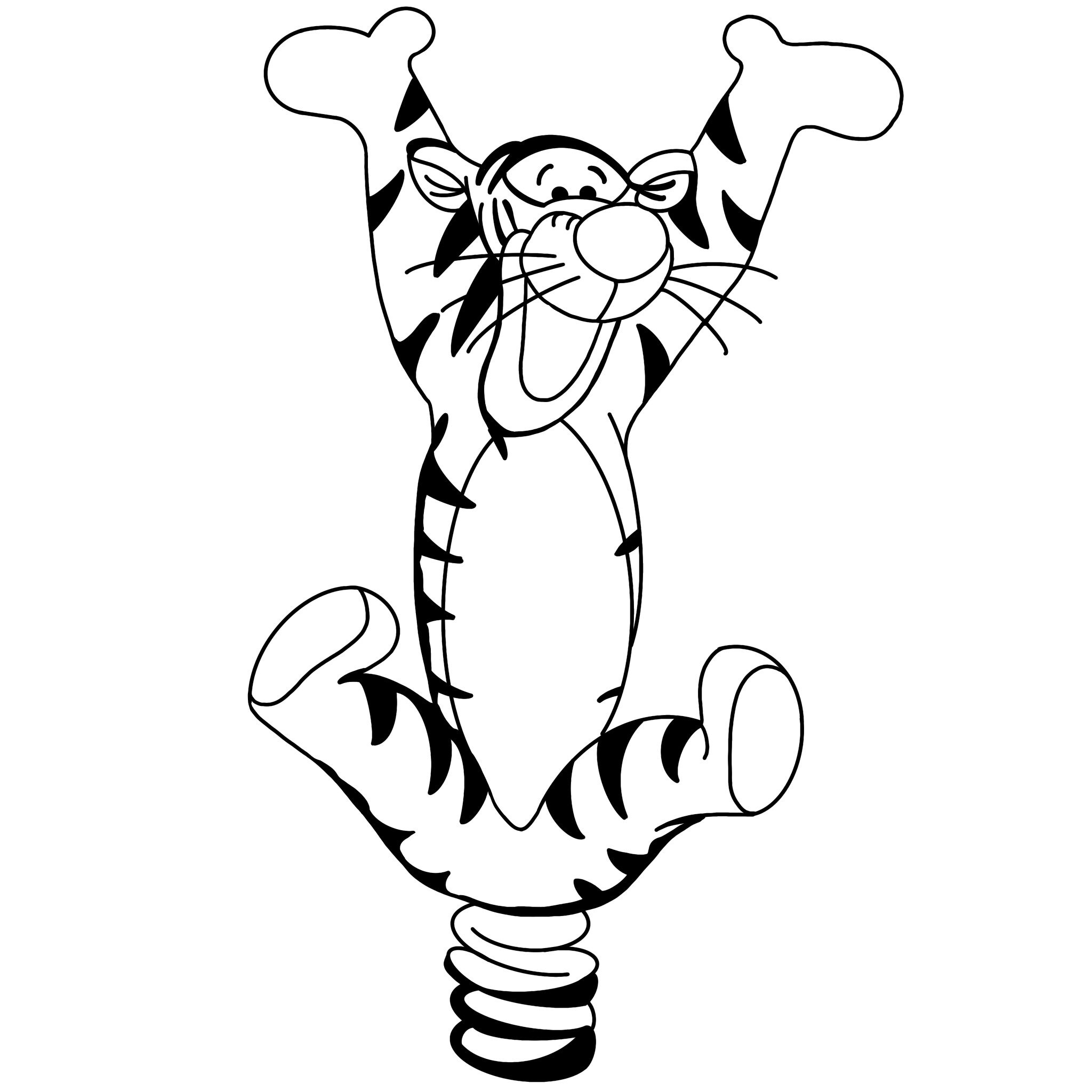 The Tigger Movie Coloring Pages Printable Ready For Download