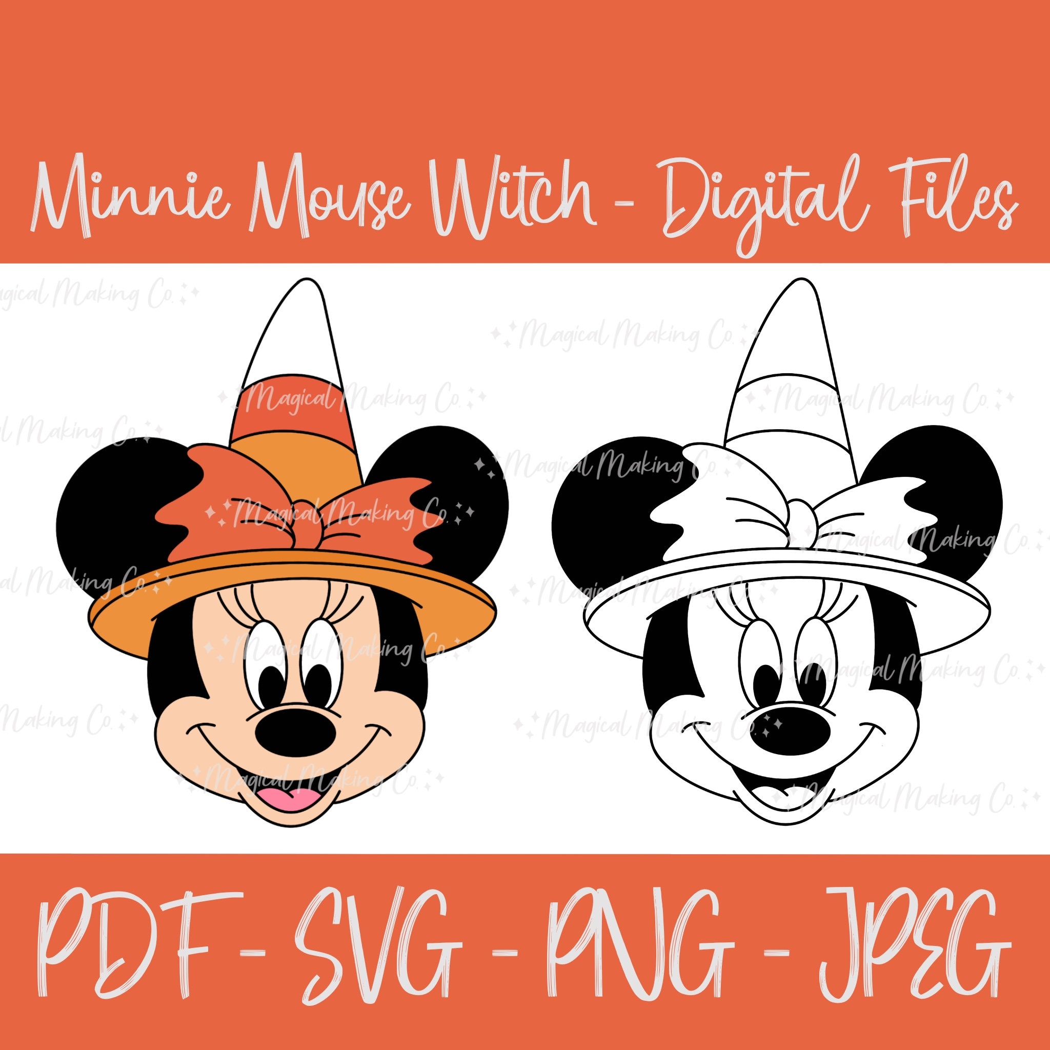 Japan Tokyo Disney Minnie Mouse Halloween  witch hat ?????? | Minnie main image 2