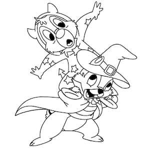 Halloween Chip and Dale SVG File Etsy UK Halloween Chip and Dale SVG File Etsy UK