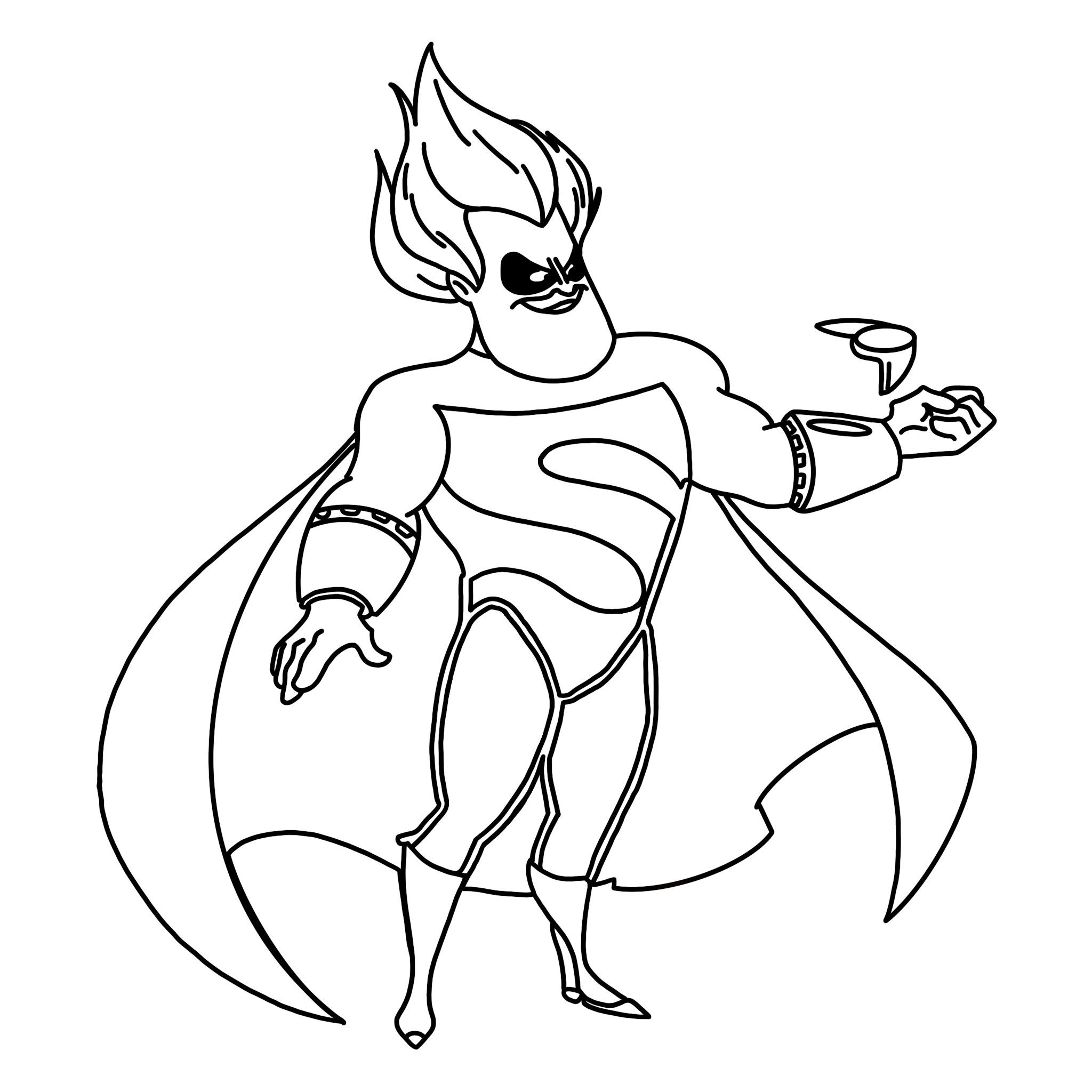 Incredibles Syndrome Coloring Pages